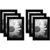 image:imageAmericanflat 8x10 Picture Frame with Polished Plexiglass  Set of 12  Signature Collection  Picture Frames with Engineered Wood  Photo Frame for Tabletop and Wall Display  BlackBlack