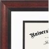 image:imageAmericanflat 11x14 Diploma Frame with ShatterResistant Glass  Use as 85x11 Frame with Mat or Display 11x14 Documents Without Mat  Certificate Frames with Engineered Wood for Wall Display  White  Engineered Wood construction Shatterresistant glass displays diplomas certificates and documents use with or without matMahogany