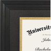 image:imageAmericanflat 11x14 Diploma Frame with ShatterResistant Glass  Use as 85x11 Frame with Mat or Display 11x14 Documents Without Mat  Certificate Frames with Engineered Wood for Wall  Driftwood  Engineered Wood construction Shatterresistant glass displays diplomas certificates and documents use with or without matBlack
