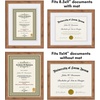 image:imageAmericanflat 11x14 Diploma Frame with ShatterResistant Glass  Use as 85x11 Frame with Mat or Display 11x14 Documents Without Mat  Certificate Frames with Engineered Wood for Wall Display  White  Engineered Wood construction Shatterresistant glass displays diplomas certificates and documents use with or without matOak  Gold