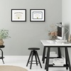 image:imageAmericanflat 11x14 Picture Frame 2Pack  Matted to 8x10  White  Slim Molding construction Polished plexiglass front hangs vertical or horizontal sawtooth hangers includedBlack