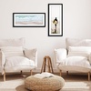 image:imageAmericanflat 11x14 Picture Frame 2Pack  Matted to 8x10  White  Slim Molding construction Polished plexiglass front hangs vertical or horizontal sawtooth hangers includedBlack