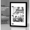 image:imageAmericanflat 11x14 Picture Frame 2Pack  Matted to 8x10  White  Slim Molding construction Polished plexiglass front hangs vertical or horizontal sawtooth hangers includedBlack