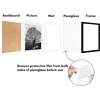 image:imageAmericanflat 11x14 Picture Frame 2Pack  Matted to 8x10  White  Slim Molding construction Polished plexiglass front hangs vertical or horizontal sawtooth hangers includedBlack