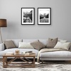 image:imageAmericanflat 11x14 Picture Frame 2Pack  Matted to 8x10  White  Slim Molding construction Polished plexiglass front hangs vertical or horizontal sawtooth hangers includedBlack