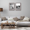 image:imageAmericanflat 11x14 Picture Frame 2Pack  Matted to 8x10  White  Slim Molding construction Polished plexiglass front hangs vertical or horizontal sawtooth hangers includedMahogany