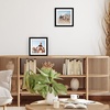 image:imageAmericanflat 11x14 Picture Frame 2Pack  Matted to 8x10  White  Slim Molding construction Polished plexiglass front hangs vertical or horizontal sawtooth hangers includedBlack