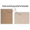 image:imageAmericanflat 11x14 Picture Frame 2Pack  Matted to 8x10  White  Slim Molding construction Polished plexiglass front hangs vertical or horizontal sawtooth hangers includedWhite
