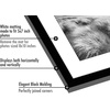 image:imageAmericanflat 11x14 Picture Frame 2Pack  Matted to 8x10  White  Slim Molding construction Polished plexiglass front hangs vertical or horizontal sawtooth hangers includedBlack