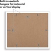 image:imageAmericanflat 11x14 Picture Frame 2Pack  Matted to 8x10  White  Slim Molding construction Polished plexiglass front hangs vertical or horizontal sawtooth hangers includedWhite