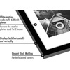 image:imageAmericanflat 11x14 Picture Frame 2Pack  Matted to 8x10  White  Slim Molding construction Polished plexiglass front hangs vertical or horizontal sawtooth hangers includedBlack
