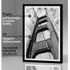 image:imageAmericanflat 11x14 Picture Frame 2Pack  Matted to 8x10  White  Slim Molding construction Polished plexiglass front hangs vertical or horizontal sawtooth hangers includedBlack