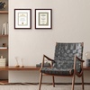 image:imageAmericanflat 11x14 Picture Frame 2Pack  Matted to 8x10  White  Slim Molding construction Polished plexiglass front hangs vertical or horizontal sawtooth hangers includedMahogany
