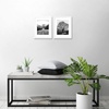 image:imageAmericanflat 11x14 Picture Frame 2Pack  Matted to 8x10  White  Slim Molding construction Polished plexiglass front hangs vertical or horizontal sawtooth hangers includedWhite