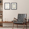 image:imageAmericanflat 11x14 Picture Frame 2Pack  Matted to 8x10  White  Slim Molding construction Polished plexiglass front hangs vertical or horizontal sawtooth hangers includedBlack
