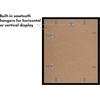 image:imageAmericanflat 11x14 Picture Frame 2Pack  Matted to 8x10  White  Slim Molding construction Polished plexiglass front hangs vertical or horizontal sawtooth hangers includedBlack