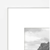 image:imageAmericanflat 11x14 Picture Frame 2Pack  Matted to 8x10  White  Slim Molding construction Polished plexiglass front hangs vertical or horizontal sawtooth hangers includedWhite