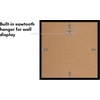 image:imageAmericanflat 11x14 Picture Frame 2Pack  Matted to 8x10  White  Slim Molding construction Polished plexiglass front hangs vertical or horizontal sawtooth hangers includedBlack