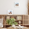 image:imageAmericanflat 11x14 Picture Frame 2Pack  Matted to 8x10  White  Slim Molding construction Polished plexiglass front hangs vertical or horizontal sawtooth hangers includedWhite