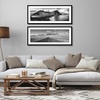 image:imageAmericanflat 11x14 Picture Frame 2Pack  Matted to 8x10  White  Slim Molding construction Polished plexiglass front hangs vertical or horizontal sawtooth hangers includedBlack