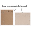 image:imageAmericanflat 11x14 Picture Frame 2Pack  Matted to 8x10  White  Slim Molding construction Polished plexiglass front hangs vertical or horizontal sawtooth hangers includedWhite