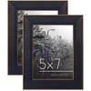 image:imageAmericanflat 11x14 Picture Frame 2Pack  Matted to 8x10  White  Slim Molding construction Polished plexiglass front hangs vertical or horizontal sawtooth hangers includedBlack