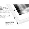image:imageAmericanflat 11x14 Picture Frame 2Pack  Matted to 8x10  White  Slim Molding construction Polished plexiglass front hangs vertical or horizontal sawtooth hangers includedWhite
