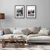 image:imageAmericanflat 11x14 Picture Frame 2Pack  Matted to 8x10  White  Slim Molding construction Polished plexiglass front hangs vertical or horizontal sawtooth hangers includedMahogany