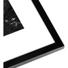 image:imageAmericanflat 11x14 Picture Frame 2Pack  Matted to 8x10  White  Slim Molding construction Polished plexiglass front hangs vertical or horizontal sawtooth hangers includedBlack