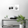 image:imageAmericanflat 11x14 Picture Frame 2Pack  Matted to 8x10  White  Slim Molding construction Polished plexiglass front hangs vertical or horizontal sawtooth hangers includedWhite