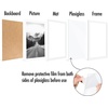 image:imageAmericanflat 11x14 Picture Frame 2Pack  Matted to 8x10  White  Slim Molding construction Polished plexiglass front hangs vertical or horizontal sawtooth hangers includedWhite