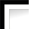 image:imageAmericanflat 11x14 Picture Frame 2Pack  Matted to 8x10  White  Slim Molding construction Polished plexiglass front hangs vertical or horizontal sawtooth hangers includedBlack