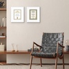 image:imageAmericanflat 11x14 Picture Frame 2Pack  Matted to 8x10  White  Slim Molding construction Polished plexiglass front hangs vertical or horizontal sawtooth hangers includedWhite