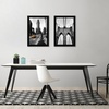 image:imageAmericanflat 11x17 Picture Frame 4Pack  Engineered Wood  Black  Shatterresistant glass hangs vertical or horizontal sawtooth hangers included fits photos posters and artBlack