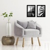 image:imageAmericanflat 11x17 Picture Frame 4Pack  Engineered Wood  Black  Shatterresistant glass hangs vertical or horizontal sawtooth hangers included fits photos posters and artBlack