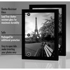 image:imageAmericanflat 11x17 Picture Frame 4Pack  Engineered Wood  Black  Shatterresistant glass hangs vertical or horizontal sawtooth hangers included fits photos posters and artBlack