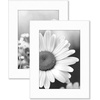 image:imageAmericanflat 11x17 Picture Frame 4Pack  Engineered Wood  Black  Shatterresistant glass hangs vertical or horizontal sawtooth hangers included fits photos posters and artWhite
