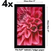image:imageAmericanflat 11x17 Picture Frame 4Pack  Engineered Wood  Black  Shatterresistant glass hangs vertical or horizontal sawtooth hangers included fits photos posters and artBlack