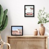 image:imageAmericanflat 11x17 Picture Frame 4Pack  Engineered Wood  Black  Shatterresistant glass hangs vertical or horizontal sawtooth hangers included fits photos posters and artBlack