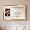image:imageAmericanflat 11x18 Diploma Frame with ShatterResistant Glass  Fits 85x11 Diplomas and 5x7 Pictures  Signature Collection  Engineered Wood Graduation Picture Frame for Wall Display  DriftwoodGold