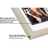 image:imageAmericanflat 11x18 Diploma Frame with ShatterResistant Glass  Fits 85x11 Diplomas and 5x7 Pictures  Signature Collection  Engineered Wood Graduation Picture Frame for Wall Display  DriftwoodLight Wood