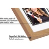 image:imageAmericanflat 11x18 Diploma Frame with ShatterResistant Glass  Fits 85x11 Diplomas and 5x7 Pictures  Signature Collection  Engineered Wood Graduation Picture Frame for Wall Display  DriftwoodDark Oak