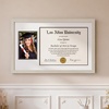 image:imageAmericanflat 11x18 Diploma Frame with ShatterResistant Glass  Fits 85x11 Diplomas and 5x7 Pictures  Signature Collection  Engineered Wood Graduation Picture Frame for Wall Display  DriftwoodLight Wood