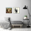 image:imageAmericanflat 125x125 Album Frame with Plexiglass  Set of 2  Record Album Frame for Vinyl LP Covers or Vinyl Records  Brooklyn Portrait Collection  Aluminum Record Frames for Wall  BlackBlack