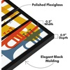 image:imageAmericanflat 125x125 Album Frame with Plexiglass  Set of 2  Record Album Frame for Vinyl LP Covers or Vinyl Records  Brooklyn Portrait Collection  Aluminum Record Frames for Wall  BlackBlack