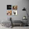 image:imageAmericanflat 125x125 Album Frame with Plexiglass  Set of 2  Record Album Frame for Vinyl LP Covers or Vinyl Records  Brooklyn Portrait Collection  Aluminum Record Frames for Wall  BlackBlack