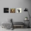 image:imageAmericanflat 125x125 Album Frame with Plexiglass  Set of 2  Record Album Frame for Vinyl LP Covers or Vinyl Records  Brooklyn Portrait Collection  Aluminum Record Frames for Wall  BlackBlack
