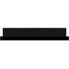 image:imageAmericanflat 14 Floating Shelves for Wall  Set of 3  Made of Engineered Wood with Lipped Ledge  Floating Wall Shelves for Bedroom Bathroom Kitchen Office and Living Room  BlackBlack