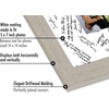 image:imageAmericanflat 14x14 Picture Frame  Matted to 5x7  Driftwood  Engineered Wood construction Shatterresistant glass hangs vertical or horizontal sawtooth hangers includedDriftwood
