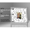 image:imageAmericanflat 14x14 Picture Frame  Matted to 5x7  Driftwood  Engineered Wood construction Shatterresistant glass hangs vertical or horizontal sawtooth hangers includedSilver